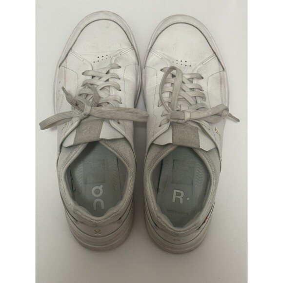 On The Roger Centre Court Mens Size 11 White Running Shoes Sneakers - Picture 10 of 14